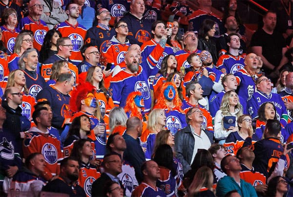 Oilers Fan Flashes Crowd Unedited