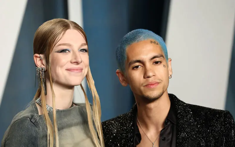 Hunter Schafer and Dominic Fike