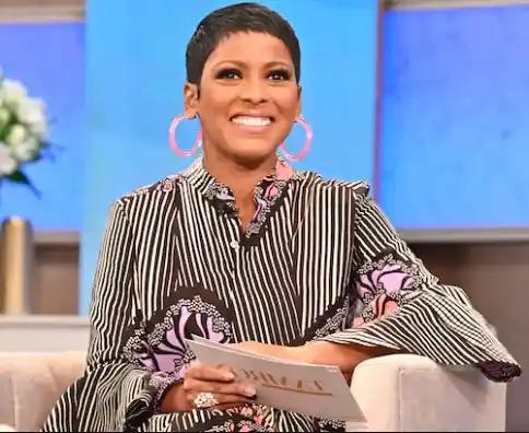 American presenter Tamron Hall via IVF